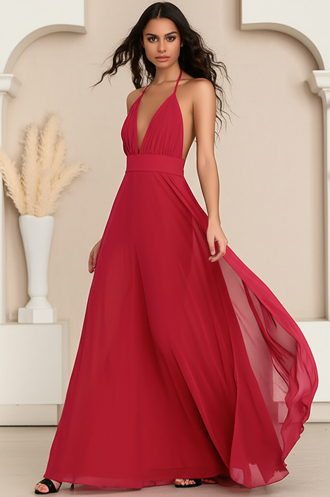 Vestido festa longo